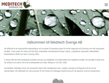 Tablet Screenshot of meditech.nu