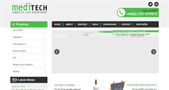 Desktop Screenshot of meditech.uk.com