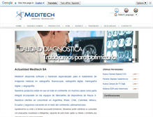 Tablet Screenshot of meditech.com.ar